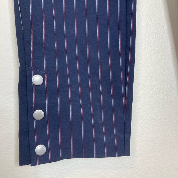 rag & bone Navy Pinstripe Pants - Picture 7 of 9